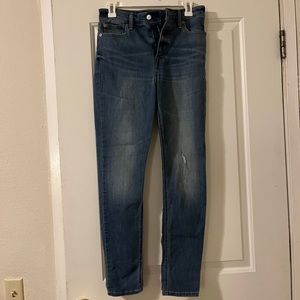 Lucky Brand high waisted skinny jeans size 6 (size 29) medium wash